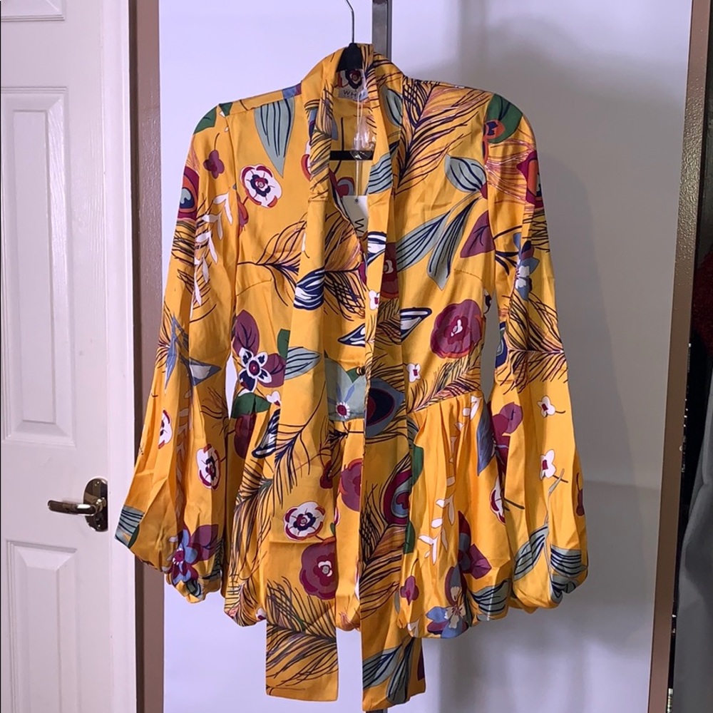 Bubble Of Flowers Blouse